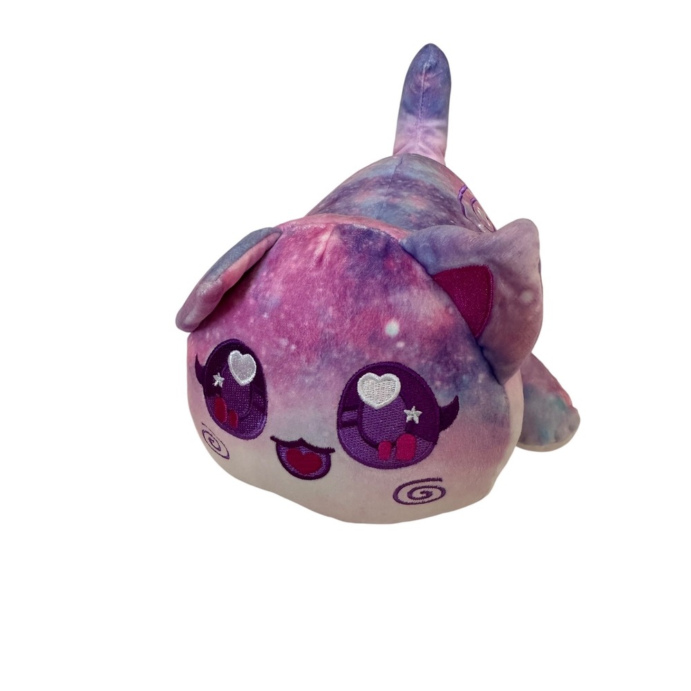 Aphmau MeeMeows Mystery Plush Galaxy Cat Purple Pink Celestial Series 1 Plushie